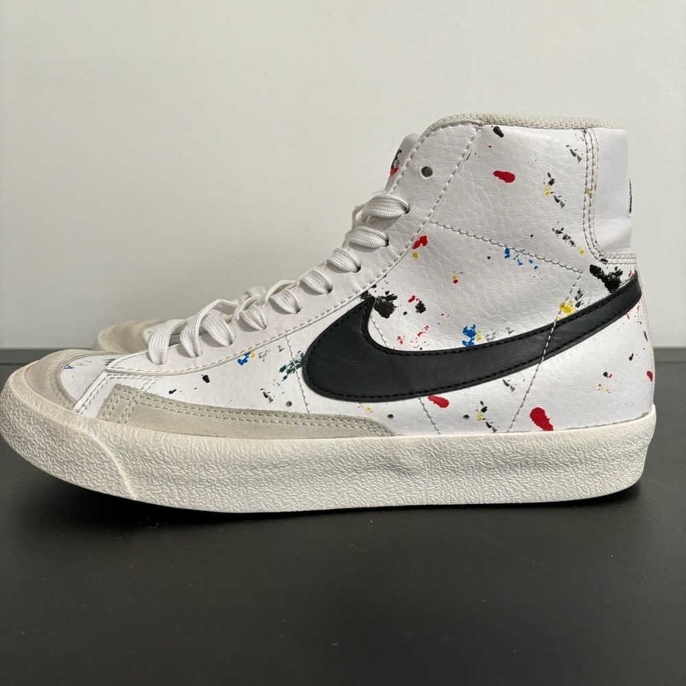 blazer mid paint splatter